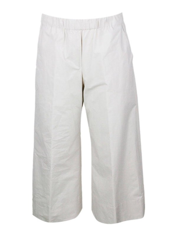 ANTONELLI FIRENZE: トラウザーショーツ - ショートパンツ - 白