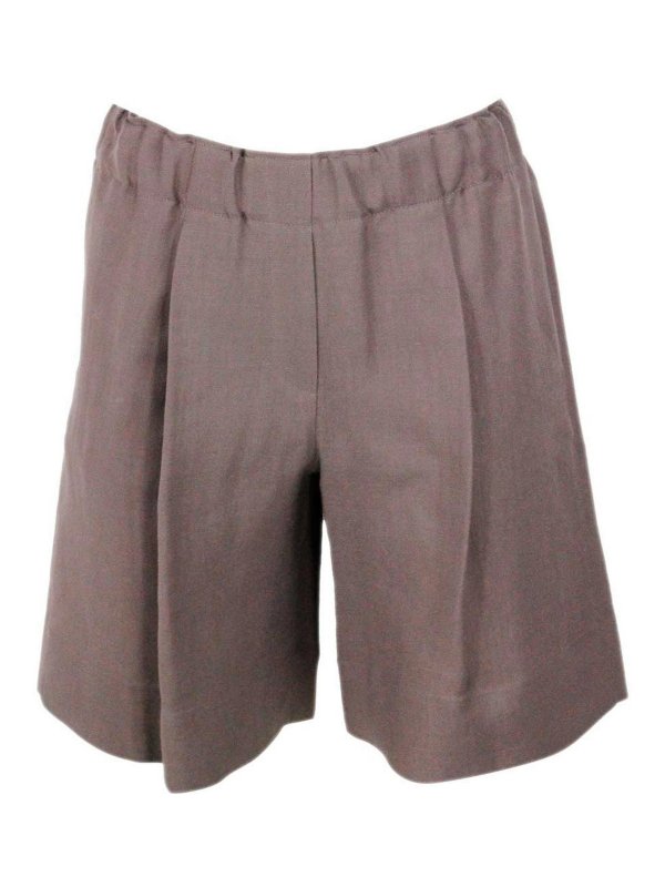 ANTONELLI FIRENZE: casual trousers - Shorts Brown
