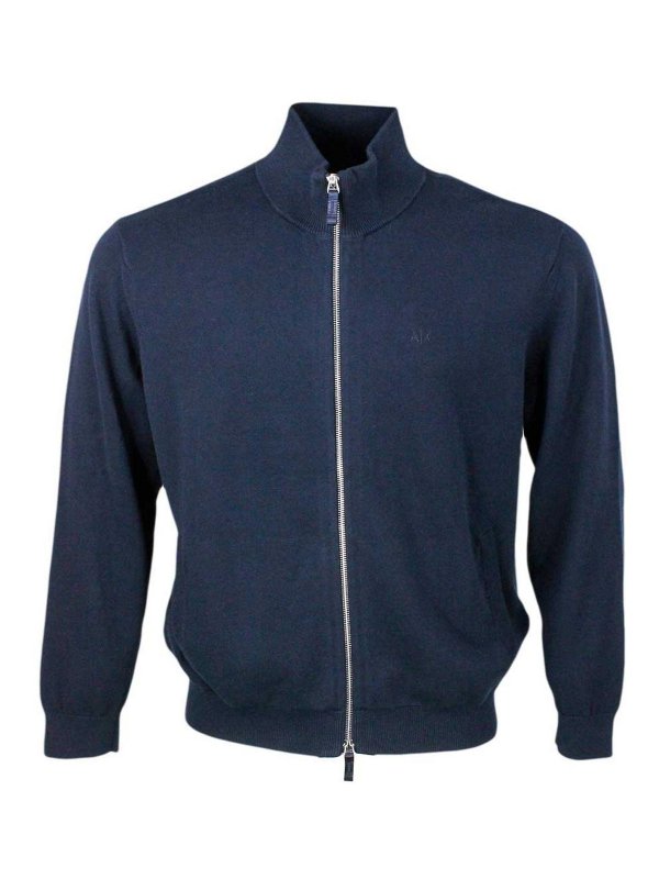 ARMANI EXCHANGE: Pull col rond - Pull Col Rond - Bleu