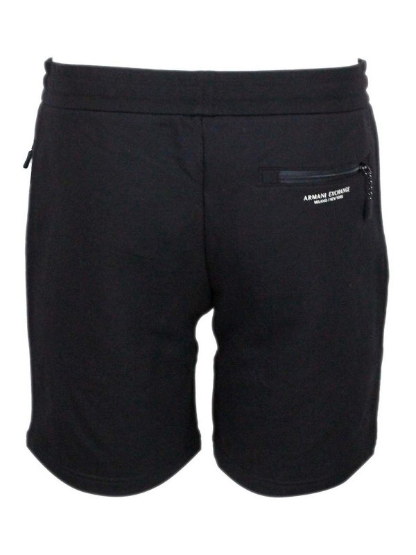 The Best Shops ARMANI EXCHANGE: トラウザーショーツ - ショートパンツ - 黒