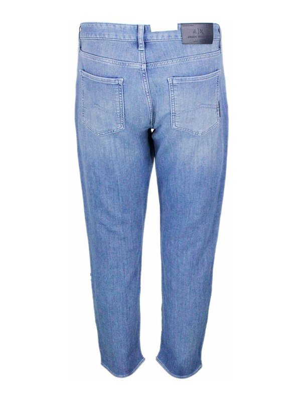 The Best Shops ARMANI EXCHANGE: Jeans Rectos - Vaqueros Rectos - Lavado Oscuro