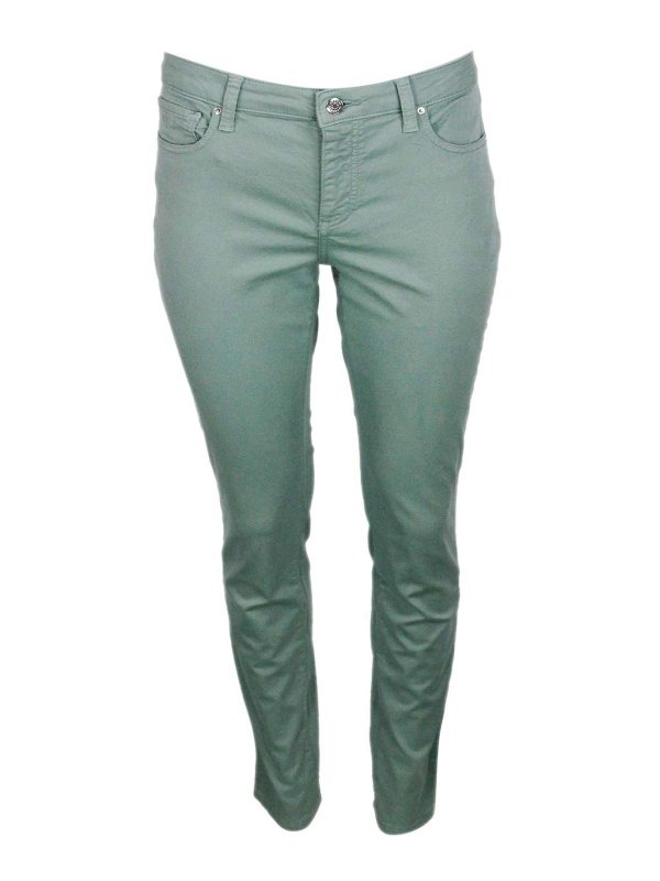 ARMANI EXCHANGE: トラウザーショーツ - ショートパンツ - 緑