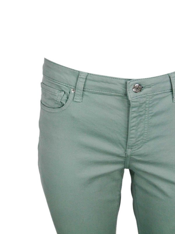 ショートパンツ - 緑 shop online: ARMANI EXCHANGE