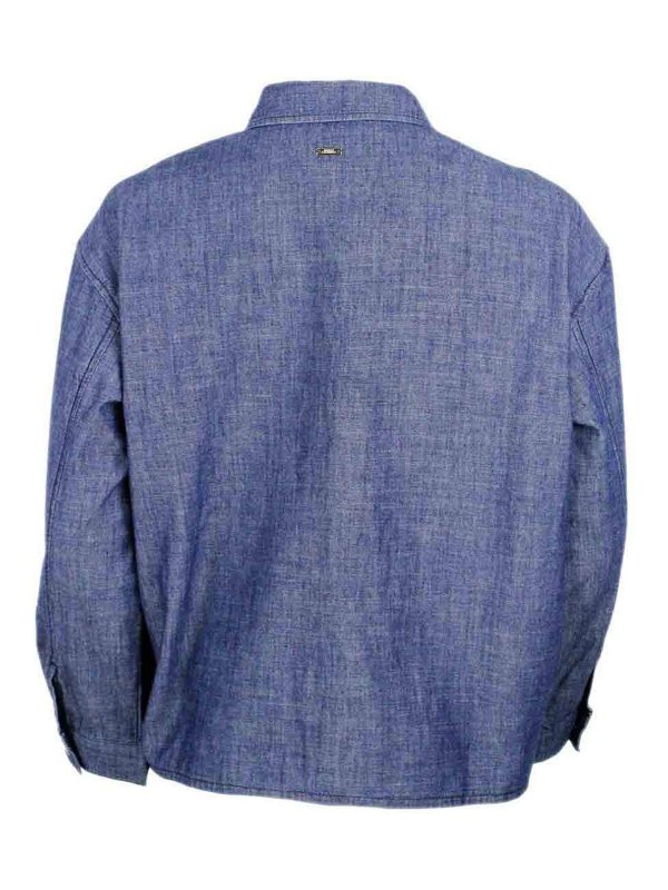 The Best Shops ARMANI EXCHANGE: シャツ - シャツ - ダークウォッシュ