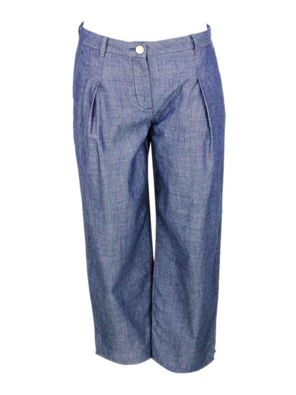 ARMANI EXCHANGE: Trousers Shorts - Trousers Denim