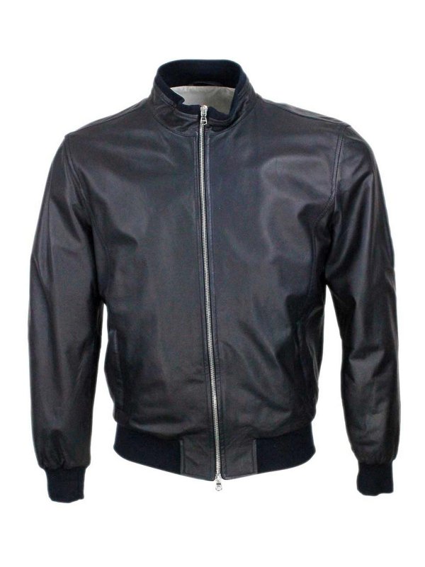 BARBA NAPOLI: Chaquetas casual - Chaqueta Casual - Azul