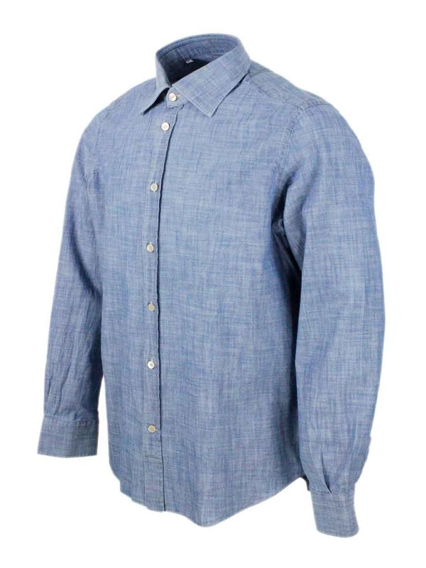 ELEVENTY: camicie online - Denim camicia