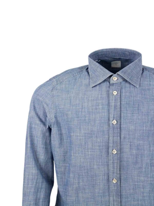 Denim camicia shop online: ELEVENTY