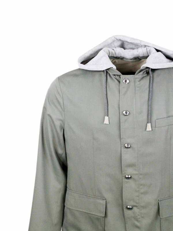 Casualjacke - Grün shop online: ELEVENTY