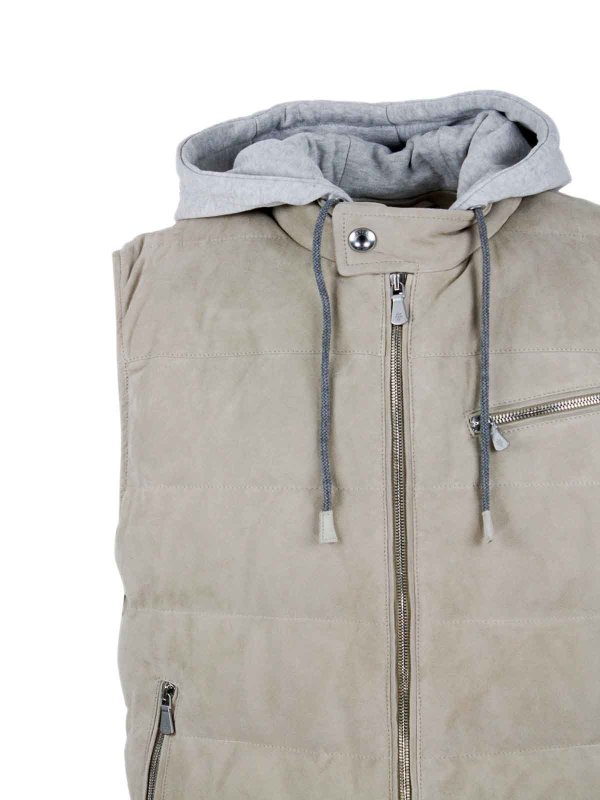 The Best Shops ELEVENTY: padded jackets - Jacket Dove Grey