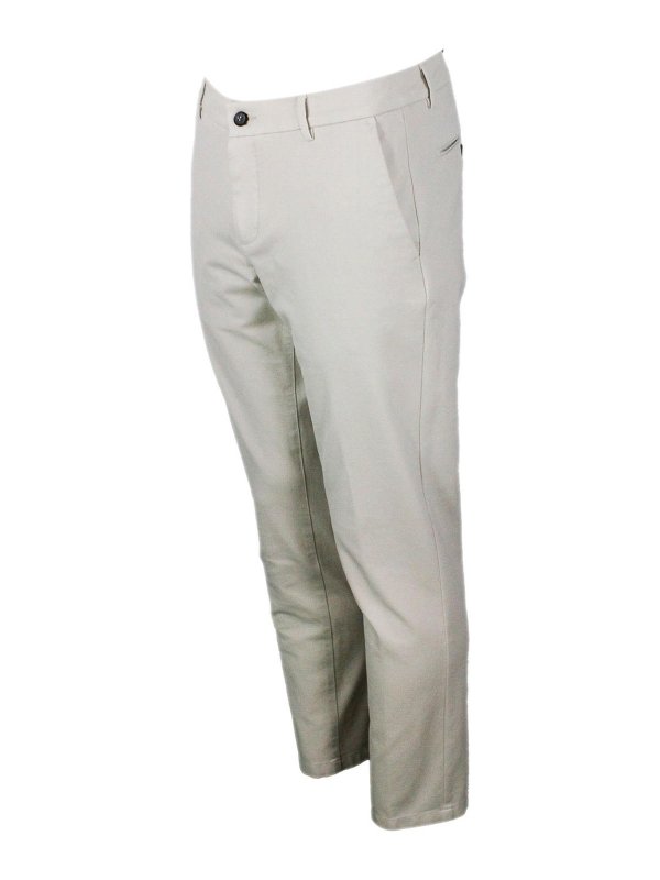 ELEVENTY: Pantalones casual online - Pantalón Casual - Beis