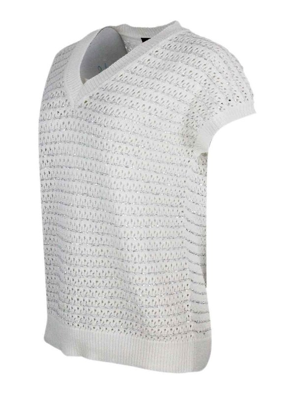 FABIANA FILIPPI: クルーネック online - クルーネック - 白