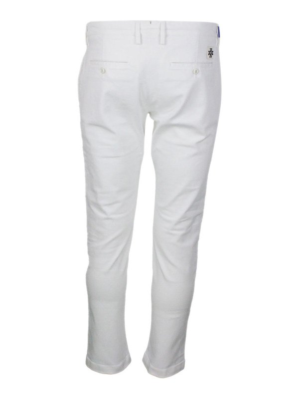 The Best Shops JACOB COHEN: Casual Hosen - Casual Hose - Weiß