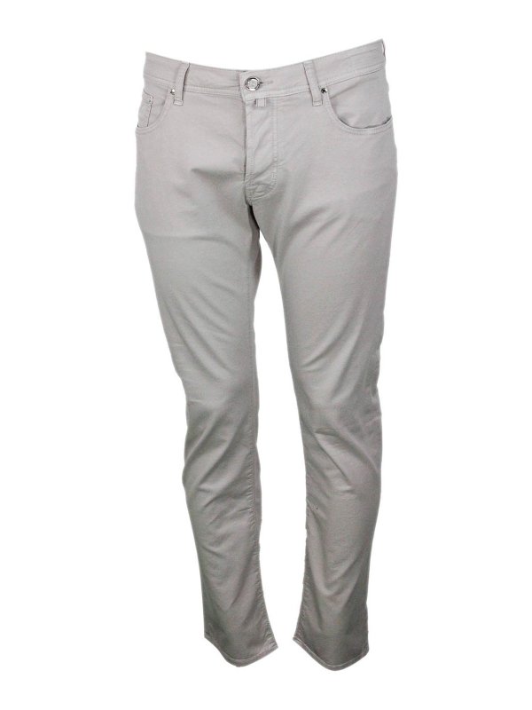 JACOB COHEN: casual trousers - Trousers Grey