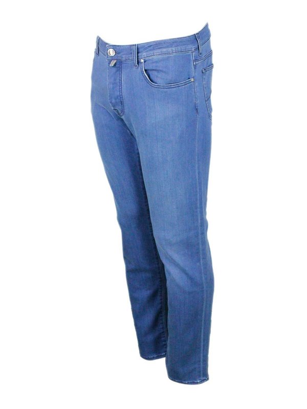 JACOB COHEN: straight leg jeans online - Trousers Denim