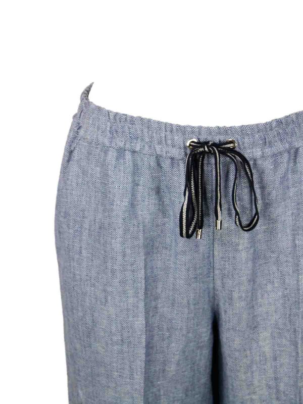 Pantalons Décontractés - Bleu shop online: LORENA ANTONIAZZI