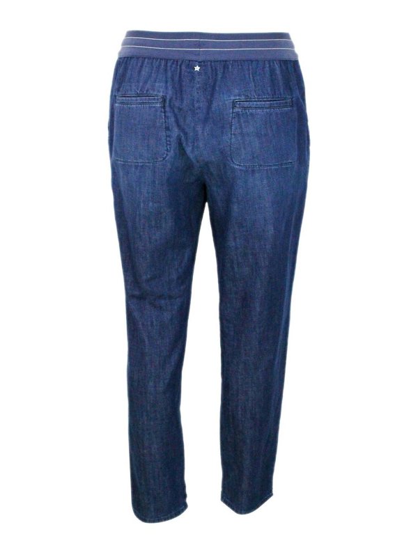 The Best Shops LORENA ANTONIAZZI: straight leg jeans - Jeans