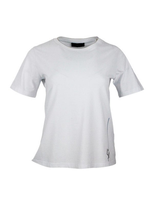 LORENA ANTONIAZZI: t-shirts - T-Shirts And Polos White