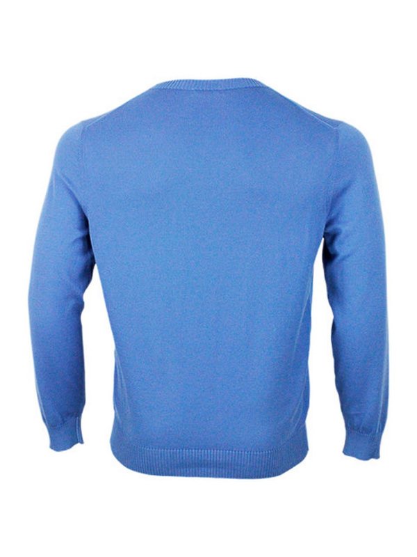 The Best Shops MALO: クルーネック - クルーネック - ブルー