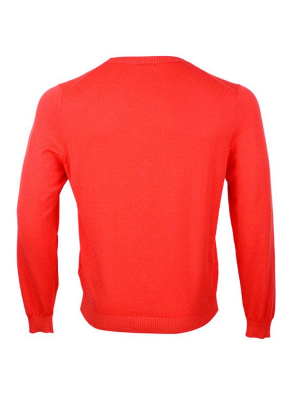 The Best Shops MALO: crew necks - Sweater Orange