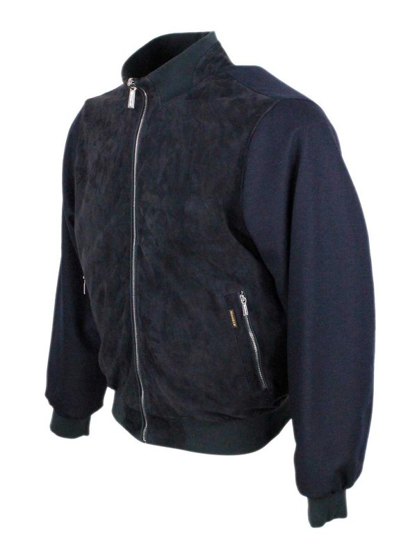 MOORER: casual jackets online - Jacket Blue