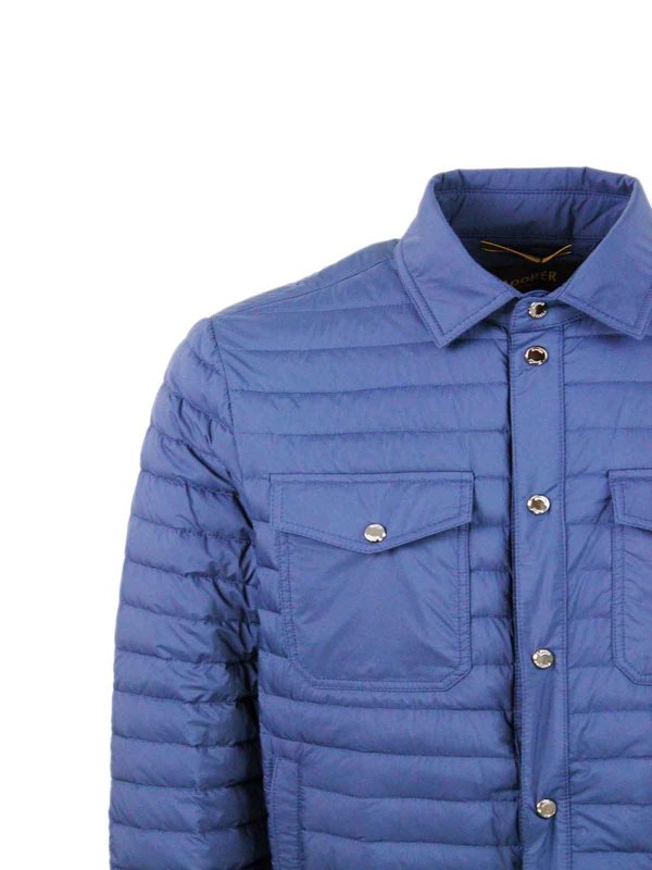 Jacket Blue shop online: MOORER