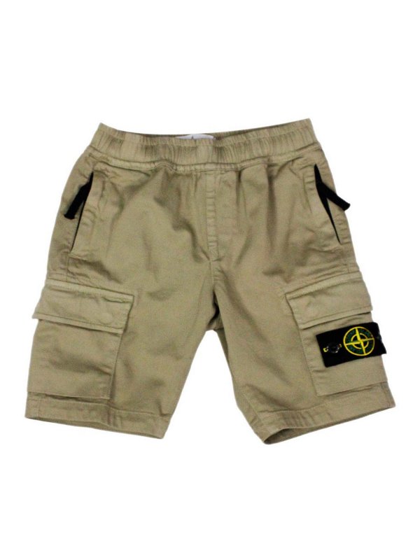 STONE ISLAND: pantaloni shorts - Pantaloni
