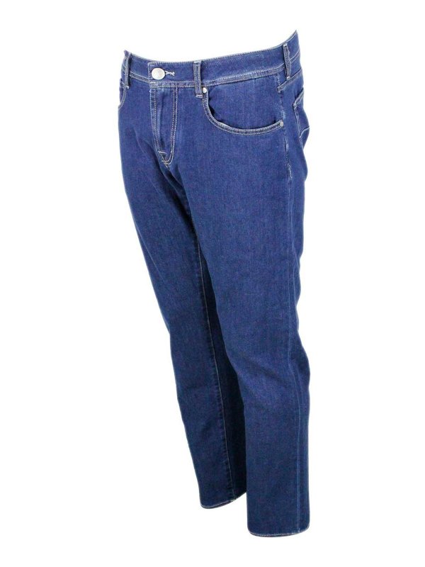 TRAMAROSSA: トラウザーショーツ online - ショートパンツ - ダークウォッシュ