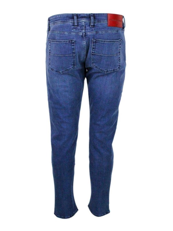 The Best Shops TRAMAROSSA: トラウザーショーツ - ショートパンツ - ダークウォッシュ