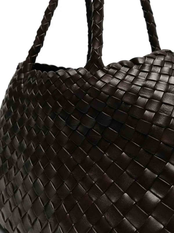 Borsa Big Santa Croce Nero shop online: DRAGON DIFFUSION