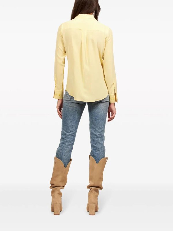 シャツ - ライトイエロー shop online: EQUIPMENT