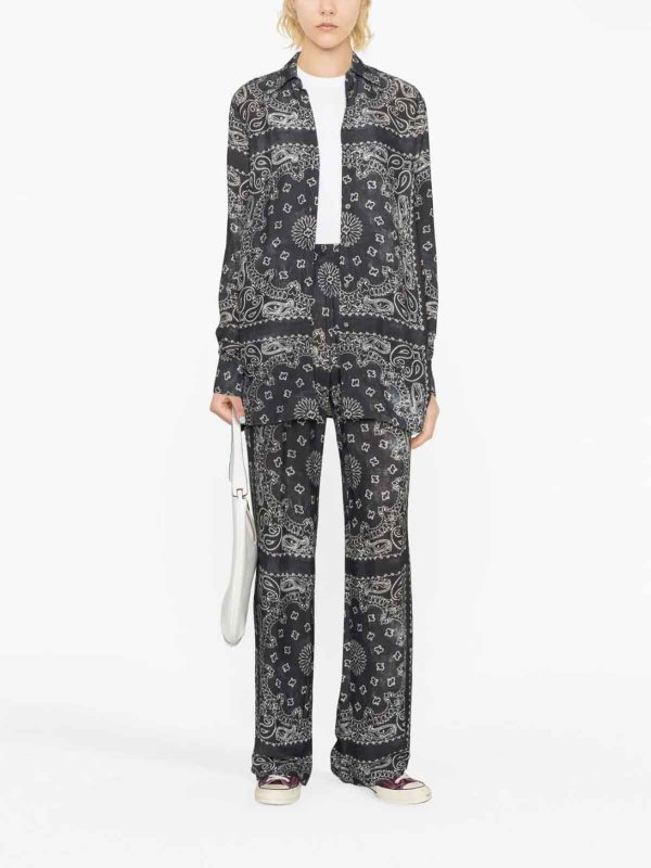 GOLDEN GOOSE: pantaloni casual online - Pantalone Paisley