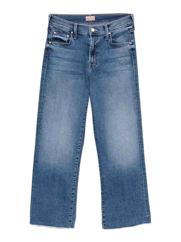 MOTHER: Jeans évasés - Jean Bootcut - Bleu