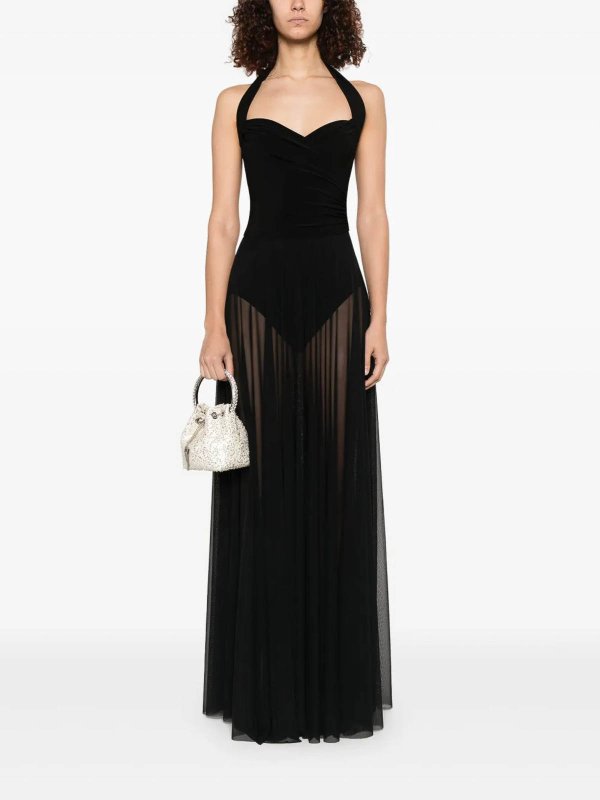 Norma Kamali: Vestidos de noche online - Vestido De Noche - Negro