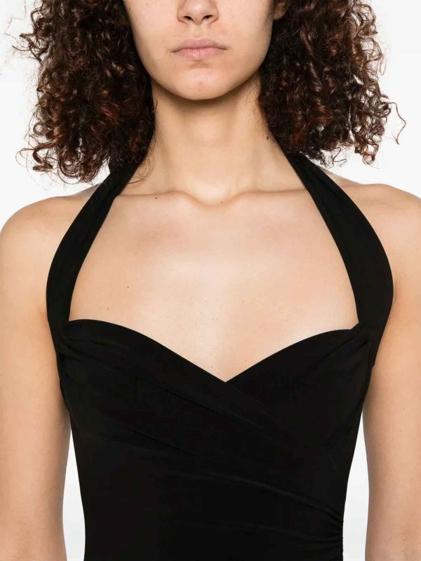 The Best Shops Norma Kamali: Vestidos de noche - Vestido De Noche - Negro