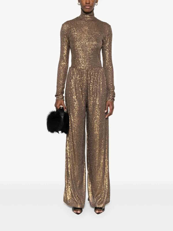 Pantalón Casual - Bronce shop online: Norma Kamali