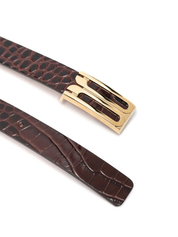 VICTORIA BECKHAM: belts online - Cintura Regular Brown