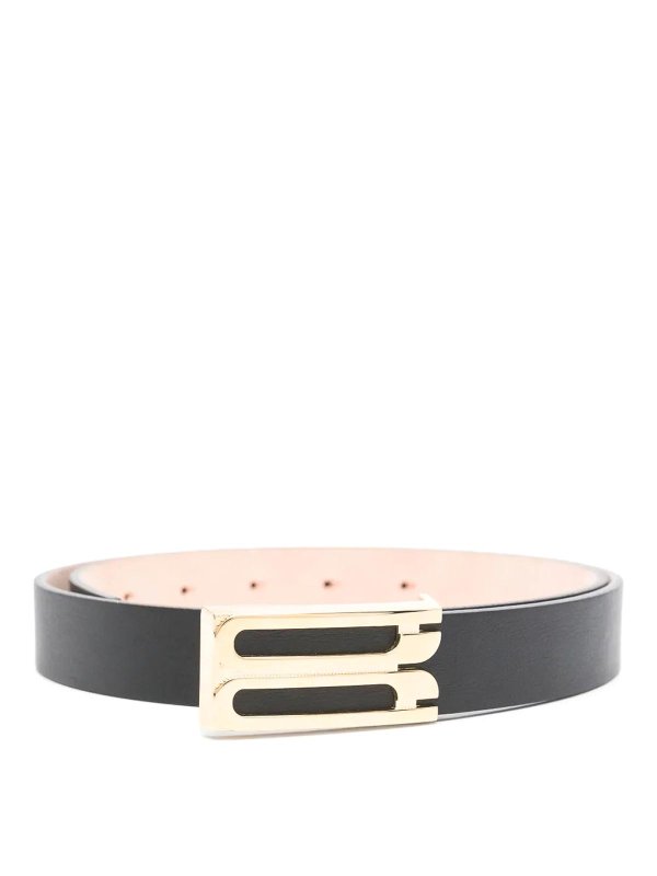 VICTORIA BECKHAM: cinture - Cintura Jumbo Black
