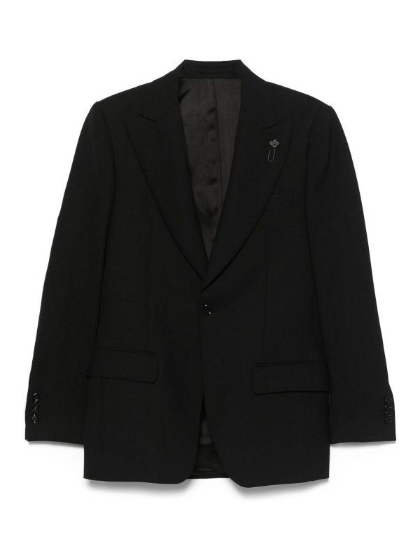 LARDINI: カジュアルジャケット - カジュアルジャケット - 黒