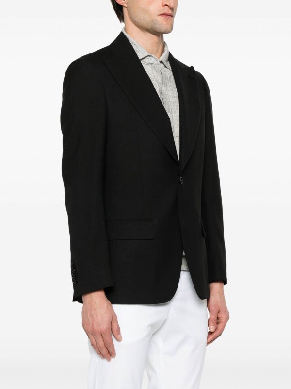 The Best Shops LARDINI: カジュアルジャケット - カジュアルジャケット - 黒