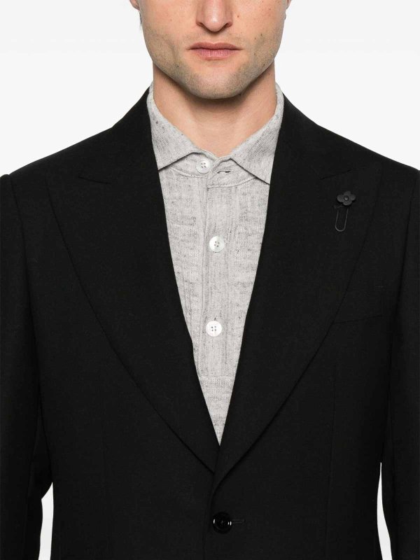 カジュアルジャケット - 黒 shop online: LARDINI