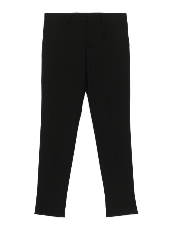 LARDINI: カジュアルトラウザー - カジュアルパンツ - 黒