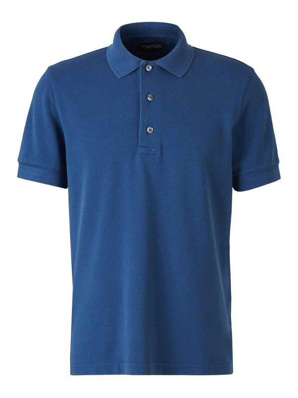 TOM FORD: Polos - Polo - Lavado Oscuro