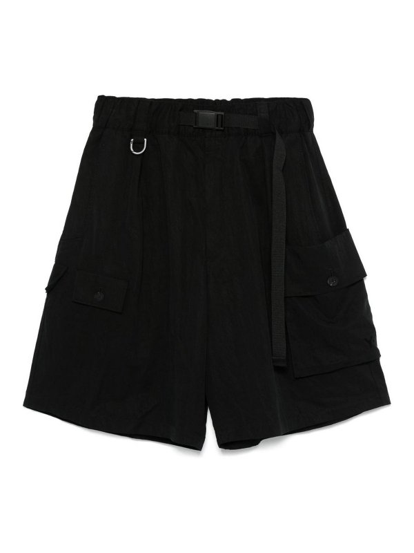 Y-3: Shorts - Short - Noir