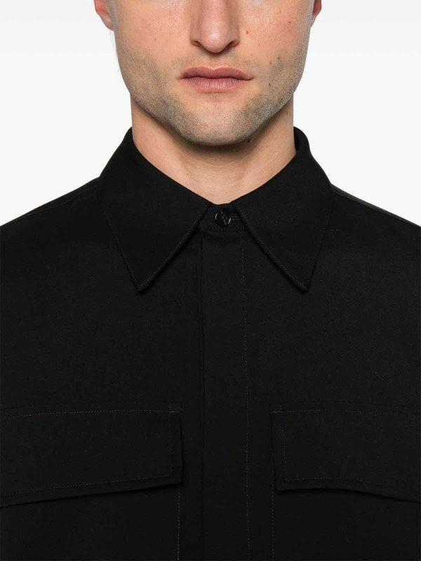 The Best Shops JIL SANDER: Chemises - Chemise - Noir