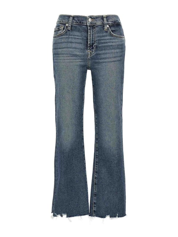 7 FOR ALL MANKIND: Bootcut - Bootcut Jeans - Blau