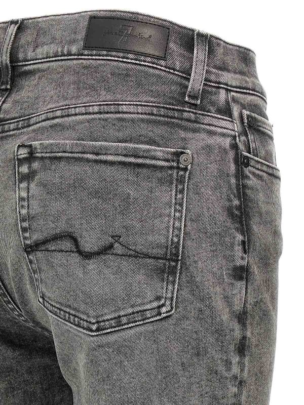 ブーツカットジーンズ - グレー shop online: 7 FOR ALL MANKIND