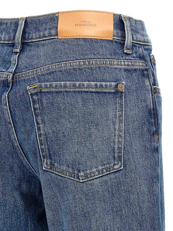 ブーツカットジーンズ - ブルー shop online: 7 FOR ALL MANKIND