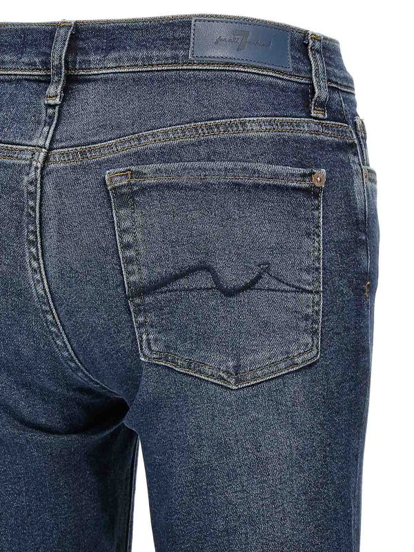 ブーツカットジーンズ - ブルー shop online: 7 FOR ALL MANKIND