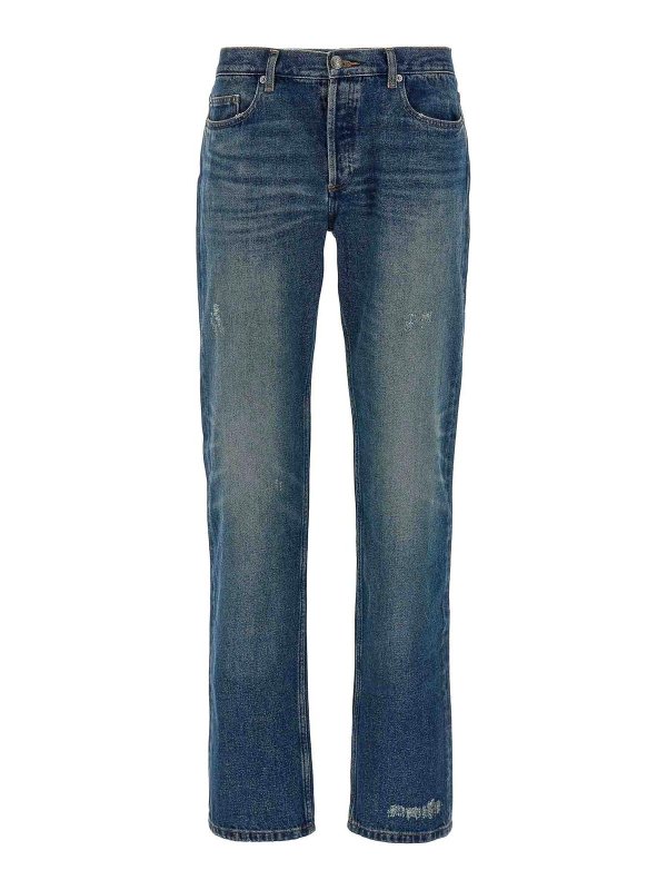 A.P.C.: Bootcut - Bootcut Jeans - Blau